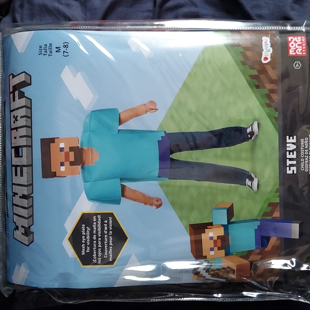 Minecraft Steve Child Costume